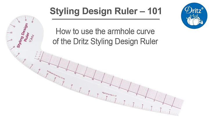 Styling Design Ruler 101 Series – How to use the armhole curve of the Dritz Styling Design Ruler
