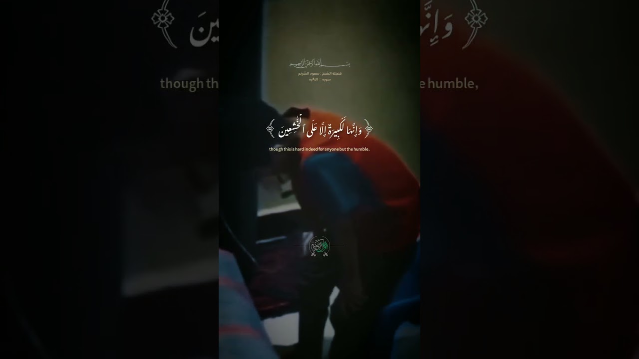 آيات من كتاب الله 🫀🫀 الشريم لاتنس الإشتراك في القناة