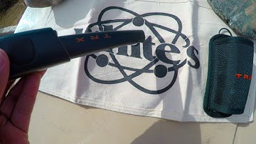 Whites Electronics TRX Pinpointer How to toggle between the Vibration & Tone Audio Beep.