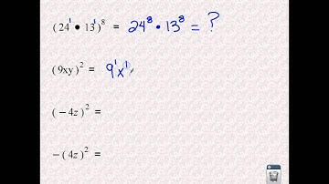 CCSS A.SSE.3.c-video 1-Apply Exponent Properties ( x,/ )