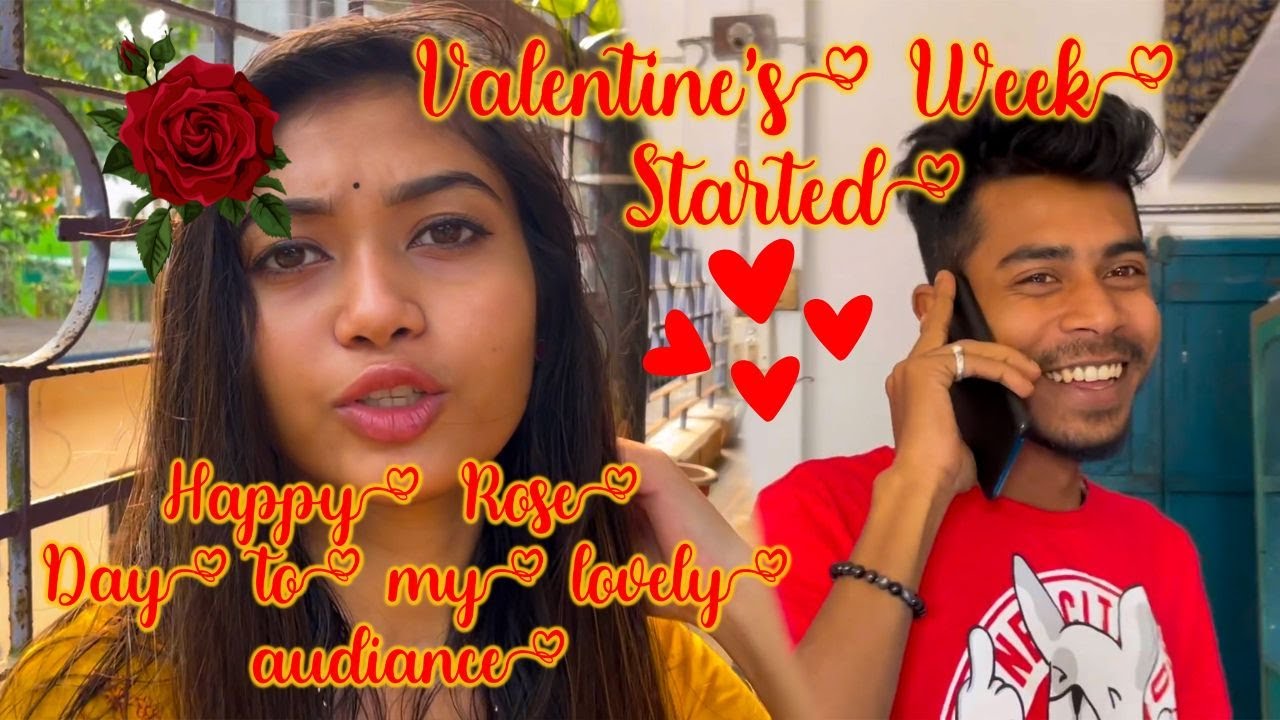 Valentine's Week ❤️❤️: Celebrating the First Day of Love | Couples Vlog 