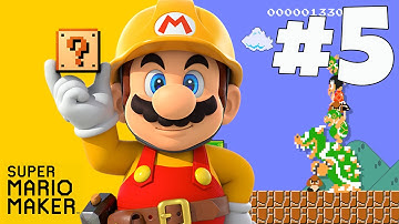Super Mario Maker: 10 Mario Challenge - Part 5 [Wii U Gameplay, Commentary]