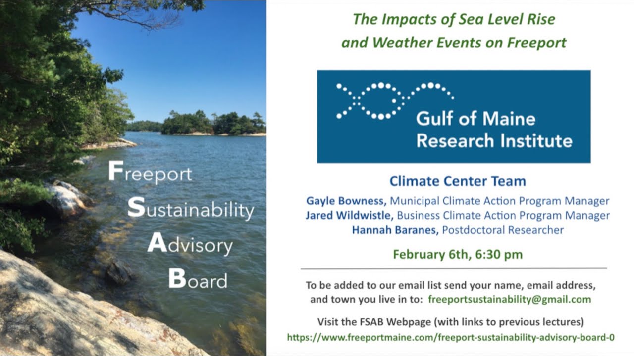 The Impacts of Sea Level Rise and Weather Events on Freeport: The Gulf ...