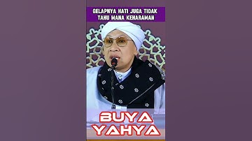 Maksiat membuat gelap hati! Gelap hati membuat kita tidak bisa melihat kebenaran! Buya Yahya