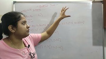 Subset Sum GATE Questions 2008 ¦¦ Dynamic Programming.