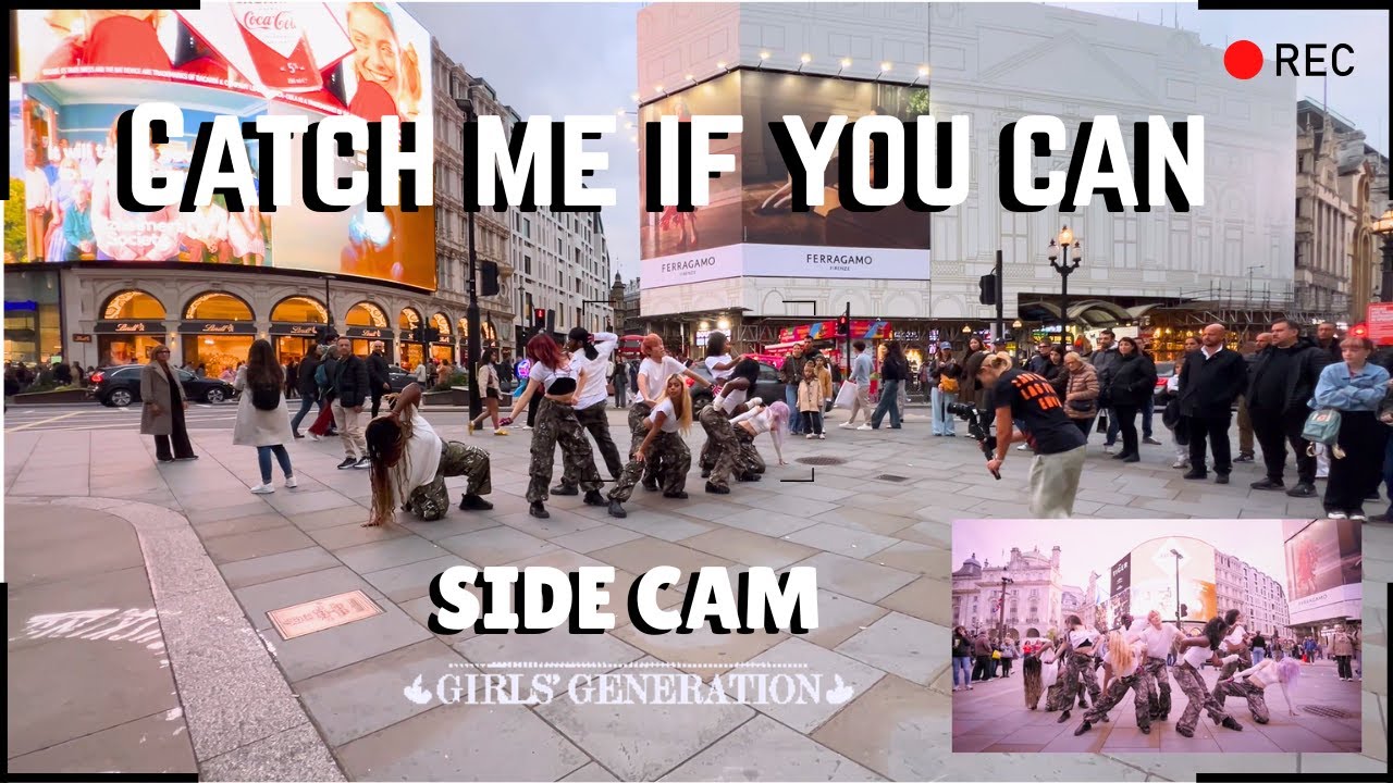 [KPOP IN PUBLIC] (SIDECAM) Girls' Generation 소녀시대 Catch Me If You Can | COVER BY O.D.C | LONDON 4K