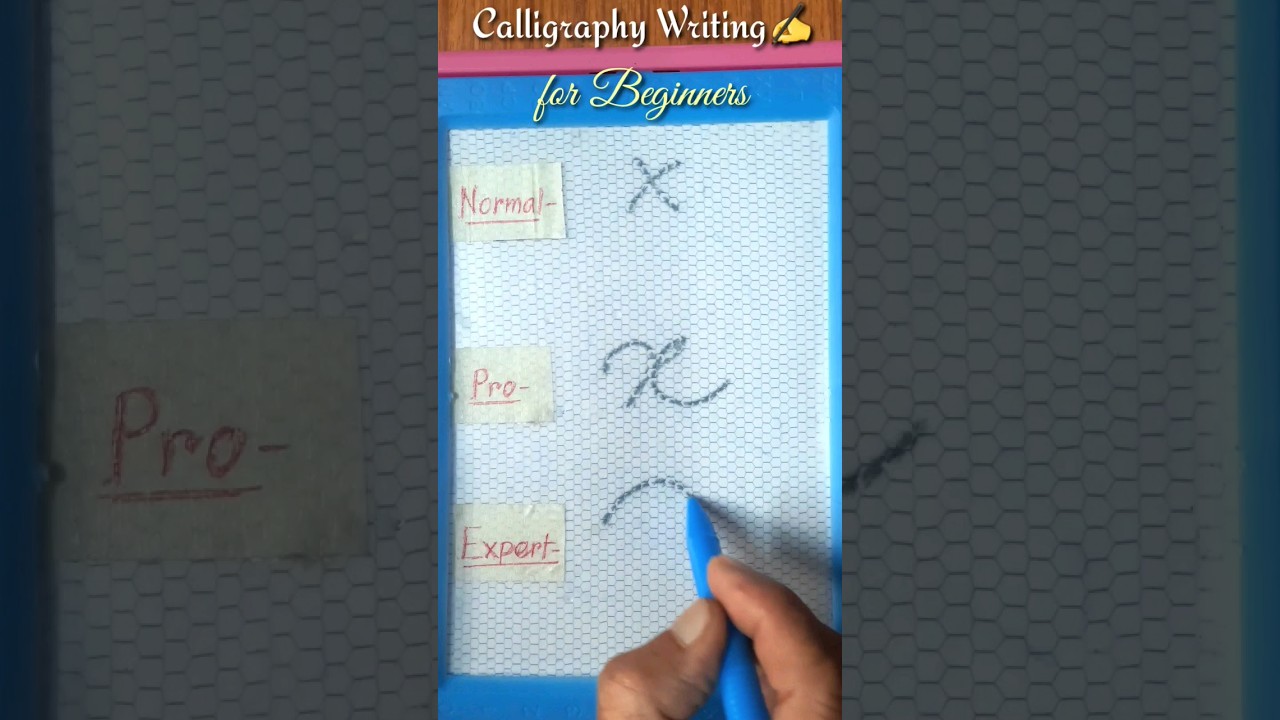Calligraphy Art✍️ Normal Vs Expert 