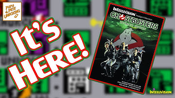 Ghostbusters: Ultimate Edition - Intellivision Homebrew - Papa Pete Unboxing