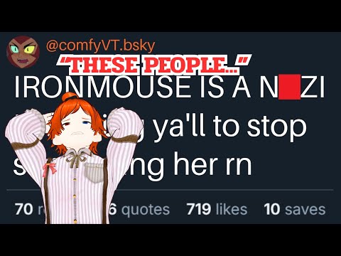 Bluesky is calling VTubers Nazis again...  | Hero Hei React