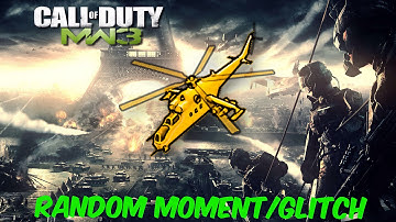CoD:MW3 helicopter random moment/glitch