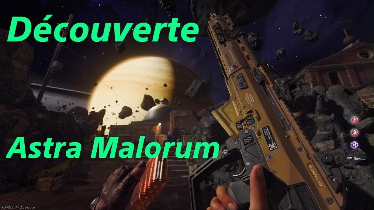 DÉCOUVERTE D'ASTRA MALORUM SUR BLACK OPS 7 ZOMBIES