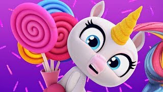 Fingerlings Tales | Too Much Candy For Gigi The Unicorn? | Kids Cartoons