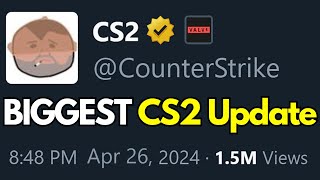 BIGGEST CS2 UPDATE EVER IS OUT! (Overwatch, New Map Pool, cl_righthand, cl_bob, Sticker Sale)