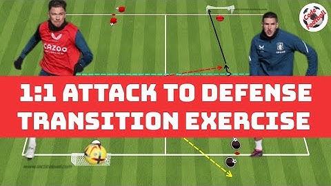 1v1 attack to defense transition drill!