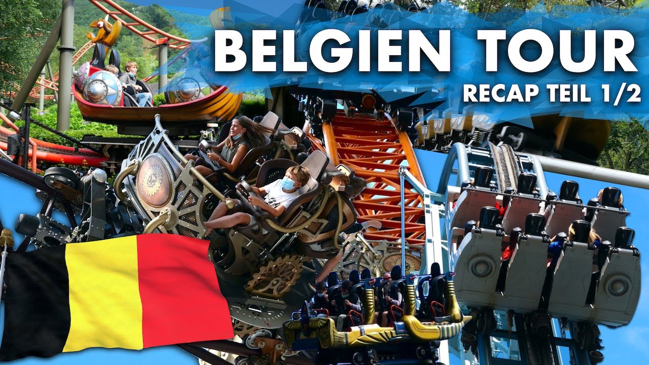 [Recap] Belgien Coaster Roadtrip 2021 | Plopsa Coo, Walibi Belgium, Brüssel & Plopsaland | Teil 1/2