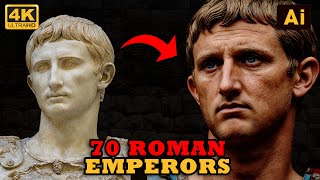 70 Roman Emperors Brought To Life (AI Animated) | From Augustus to Constantine | History Comes Alive