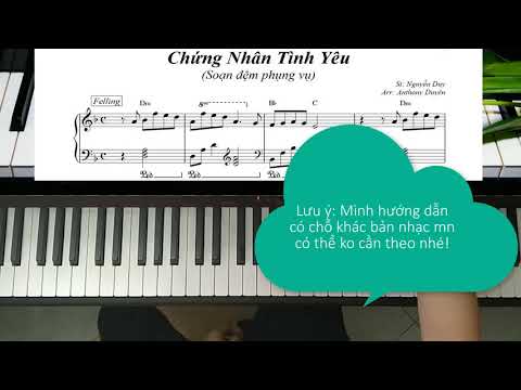 Video Chứng nhân tình yêu - Đệm phụng vụ - youtube