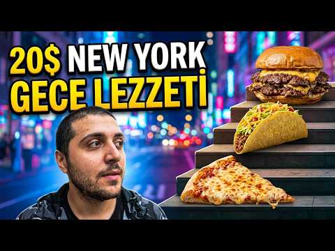 Amerikada New Yorkta Gece Lezzetleri 🇺🇸 #1