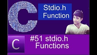 #51 stdio h library functions in C language (Hindi/Urdu) | Shubham Jangid
