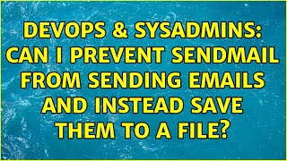 Celebrity DevOps & SysAdmins: Can I prevent sendmail from sending emails and instead save them to a file? Wealth