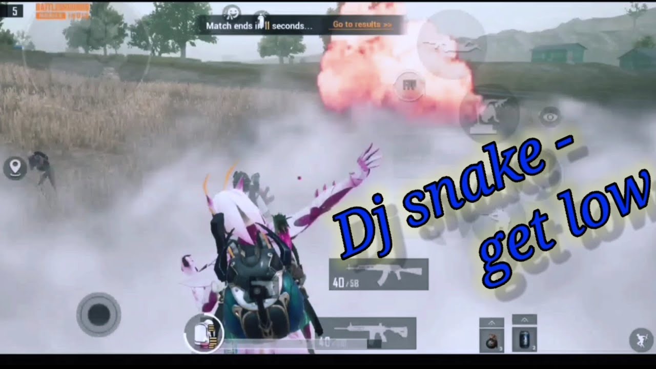DJ Snake - Get low | Full aggressive or what??... | BGMI Montage |