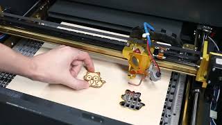 Cloudray 40W Co2 Laser Engraver Cutting Machine With 8 X 12 Working Area