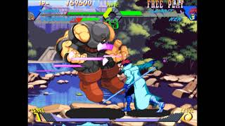 X-Men vs. Street Fighter (Arcade)- Gambit/Juggernaut Playthrough 1/2