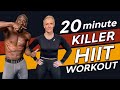 20 MINUTE KILLER BODYWEIGHT HIIT WORKOUT