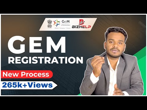 GeM New Registration Process | GeM portal new update registration | GeM Registration Process