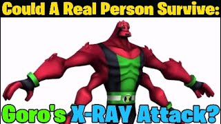 Could A Real Person Survive Goros X-Ray Attack? Mortal Kombat 9