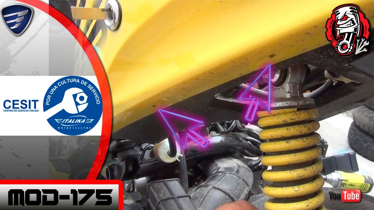 661 ITALIKA MODENA-150 UN TRABAJO MAL HECHO EN CECIT