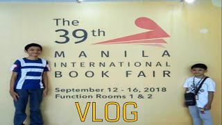 The 39th Manila International Book Fair 2018 (MIBF) VLOG