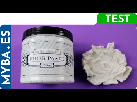 TEST: Artis Decor Fiber Paste, fiber paste for 3D textures and flowers | 3D Mix Media Paste