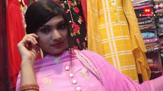 Cotton Fabric Embroidery Work Salwar Kameez Dress Material For women screenshot 5