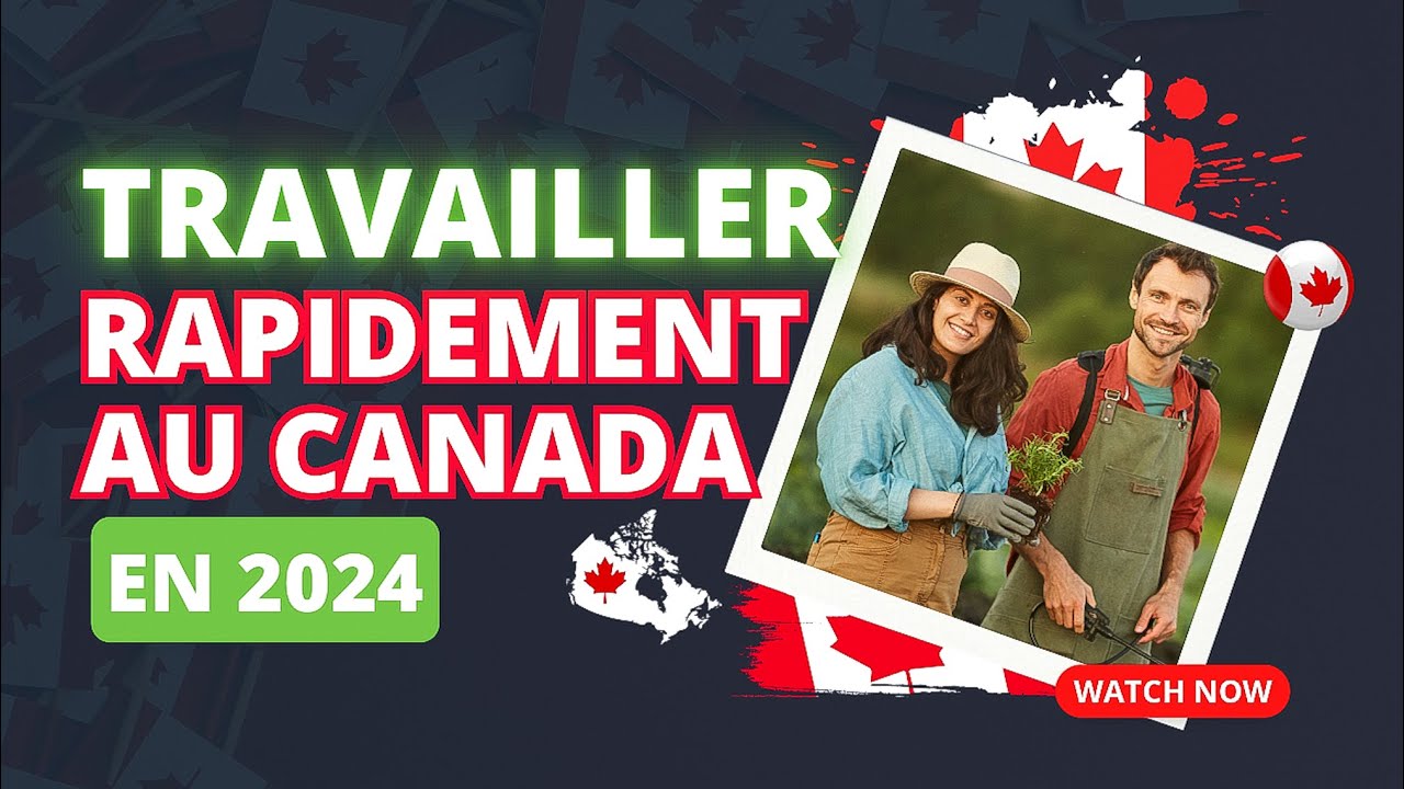 Comment Immigrer au Canada et travailler rapidement en 2024? - YouTube