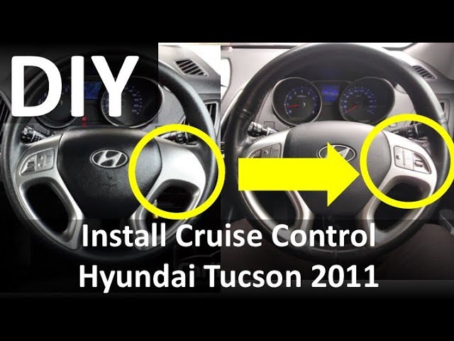 Installing Cruise Control Hyundai Tucson (Ix35) 2011 - Youtube
