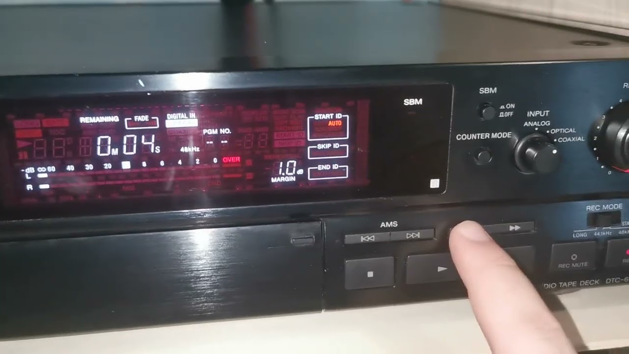 TEST Sony DTC-60ES [Play] (Venduto) - YouTube