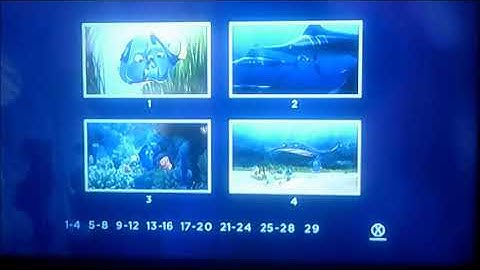 DVD Menu Walkthrough to Finding Dory (Request Video for A Smith)