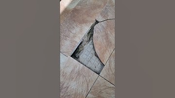 Why tiles popping out?