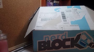 October 2016 Nerd Block Classic Unboxing