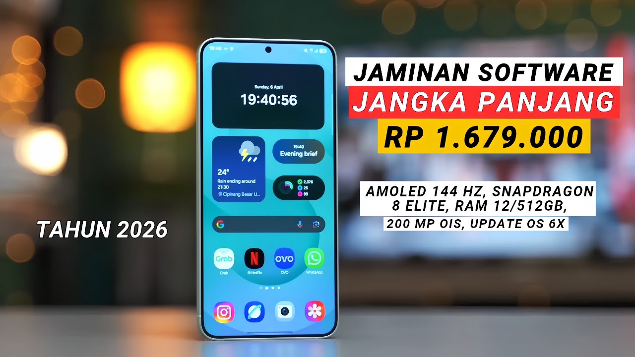 BUAT 5 TAHUN KEDEPAN‼️ RAM 12/512GB, 7500MAH - HP SPEK DEWA JANGKA PANJANG PALING WORTH IT AWAL 2026
