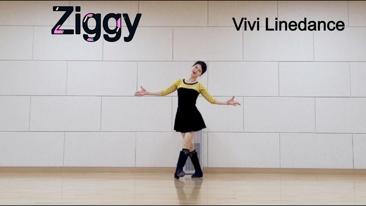 [Для начинающих] Зигги / Джиги - Линейный танец | Для абсолютных новичков | #ViviLineDance