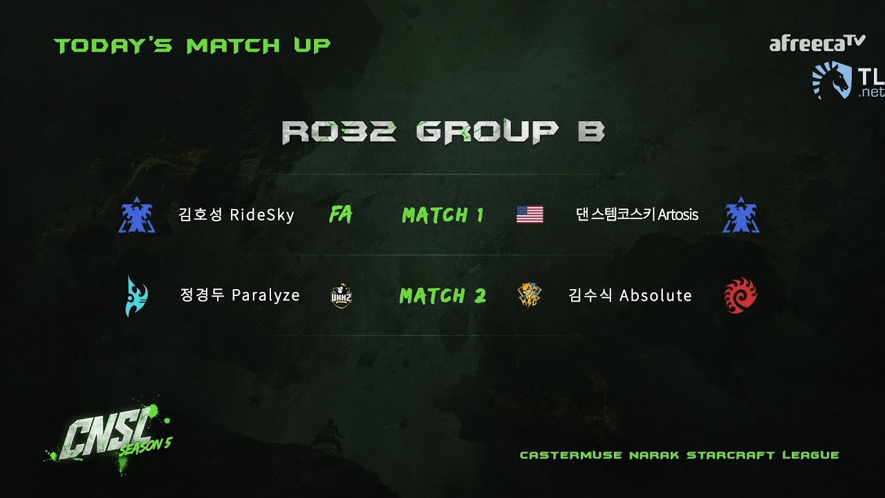 C N S L s5 ! Раунд 32, группа B, матч №1!