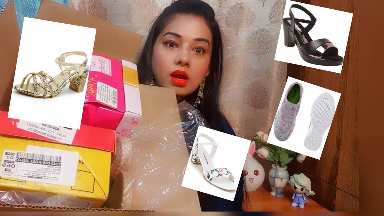 My Footwear Haul from Amazon | Cook with Monika