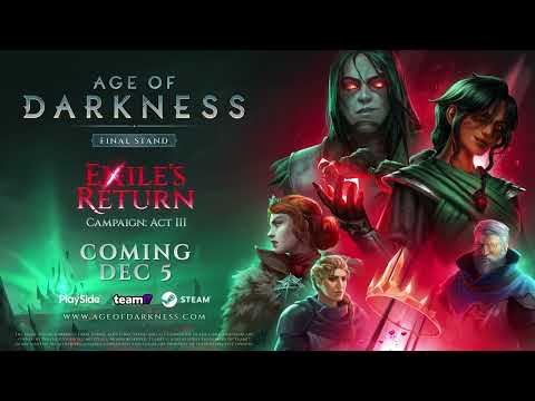 Age of Darkness: Final Stand | Free Exile’s Return update arrives 5th December