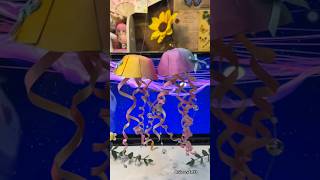 Easy DIY paper jellyfish | How to make jellyfish from paper✨️🪼 #viraldiy #jellyfish #oceancraft