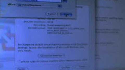How to get windows7 on a mac using vmware fusion.