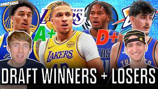 NBA Draft Winners & Losers: Warriors, Thunder & Lakers STEAL studs, Mavericks MISS | Nerd Sesh