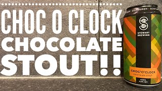 Stewart Brewing Choc 'O' Clock Chocolate Stout By Stewart Brewing Company | Lidl Craft Beer Review