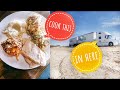 Trucker&#39;s Kitchen: COOKING a HOLIDAY meal in a SEMI